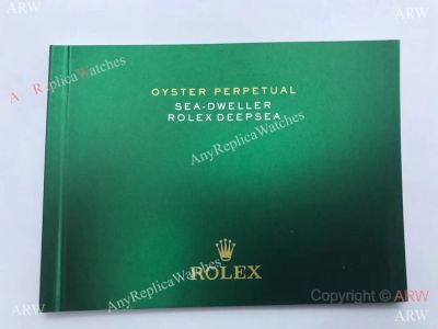 Replica Rolex Deepsea Sea-Dweller Booklet Manual English